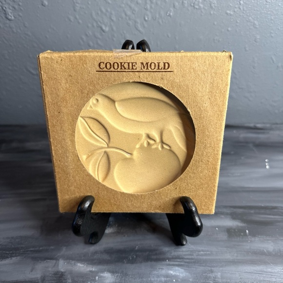 Museum of American folk art cookie mold dove on a apple tree USA - Picture 6 of 6